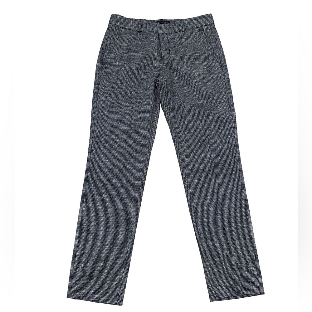 BANANA REPUBLIC Ryan Curvy Straight Leg Pants Gray Sz 2